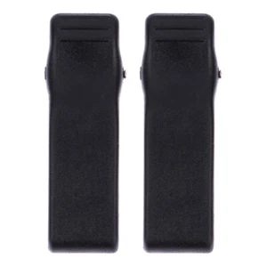 2pcs Belt Sturdy Clip Radio Accesories Black for Motorola GP-88 GP-68 GP-300 - Zdjęcie 1 z 7