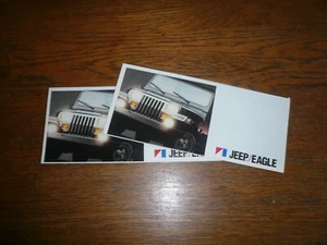 1987 Jeep Sales Brochure - Vintage- Two For One - Picture 1 of 4