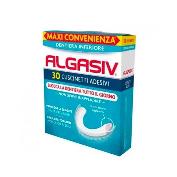 30 ALGASIV INFERIORE CUSCINETTO CUSCINETTI ADESIVI DENTIERA NO KUKIDENT