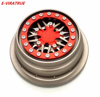 E-VIRATRUE Aluminum Wheel For ARRMA MOJAVE 6S/FIRETEAM 1/7&SENTON 1/10 1pcs - Image 1 of 2