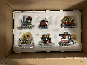 1995 Danbury Mint MICKEY'S CHRISTMAS TRAIN new/unused - Picture 1 of 9