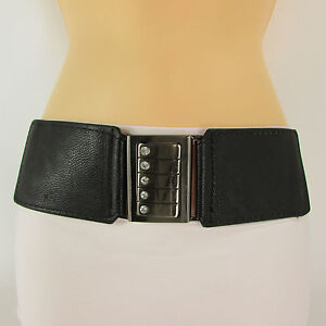 Cinturón elástico para mujeres Cinturón ancho Cinturón de cintura Cinturón de cadera Cinturón