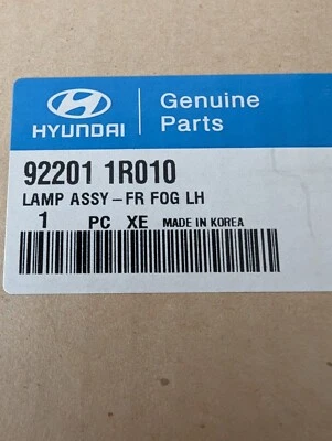 Luz antiniebla lateral izquierda izquierda OEM LH sedán para Hyundai Accent_Sedan 2012 2017 Foto 1 de 3