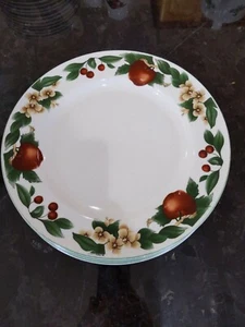 The Cades Cove Collection 3 Dinner Plates 10.5 inch by Citation Red Apple - Picture 1 of 3