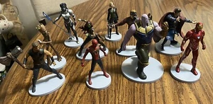 Disney Store Marvel Avengers Infinity War Lot of 10 PVC Figures Iron Man Thor - Picture 1 of 4