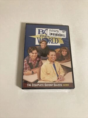 Boy Meets World : The Complete Second Season DVD 3-Disc Set (NEW/SEALED) - Image 1 of 4