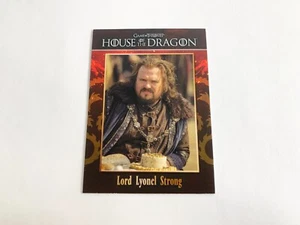 Lord Lyonel Strong 2024 Rittenhouse House of the Dragon Season 1 Card # 43 - Picture 1 of 2