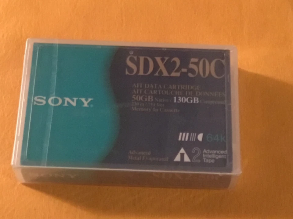 Nuevo Lote de 6 Cartuchos de Datos Sony SDX2-50C AIT-2 50/130GB  Foto 1 de 2