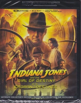 INDIANA JONES AND THE DIAL OF DESTINY 4K ULTRA HD & BLURAY & DIGITAL SET - Image 1 of 2