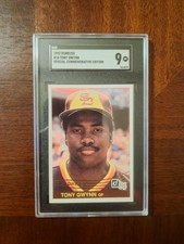 Tony Gwynn 1993 Donruss Special Commemorative Edition '84 #10 SGC 9 Padres MLB