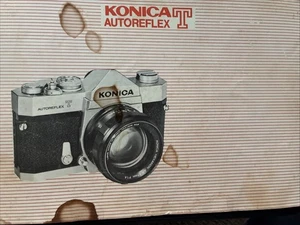 Konica Autoreflex T3 35mm Camera Manual - Vintage Instruction Booklet - Picture 1 of 3