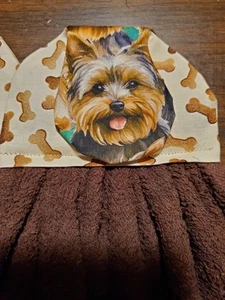 Set of 2 Handmade Hanging Kitchen Towels - Picture 1 of 2