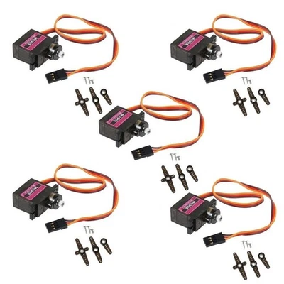5pcs 9G Metal MG90S Metallgetriebe Digital Micro Servo Motor für Roboter Auto - Bild 1 von 4