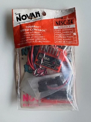 Novak NESC-T4 ESC Vintage for Yokomo 870c Associated RC10, RC12 - New old stock - Image 1 of 4