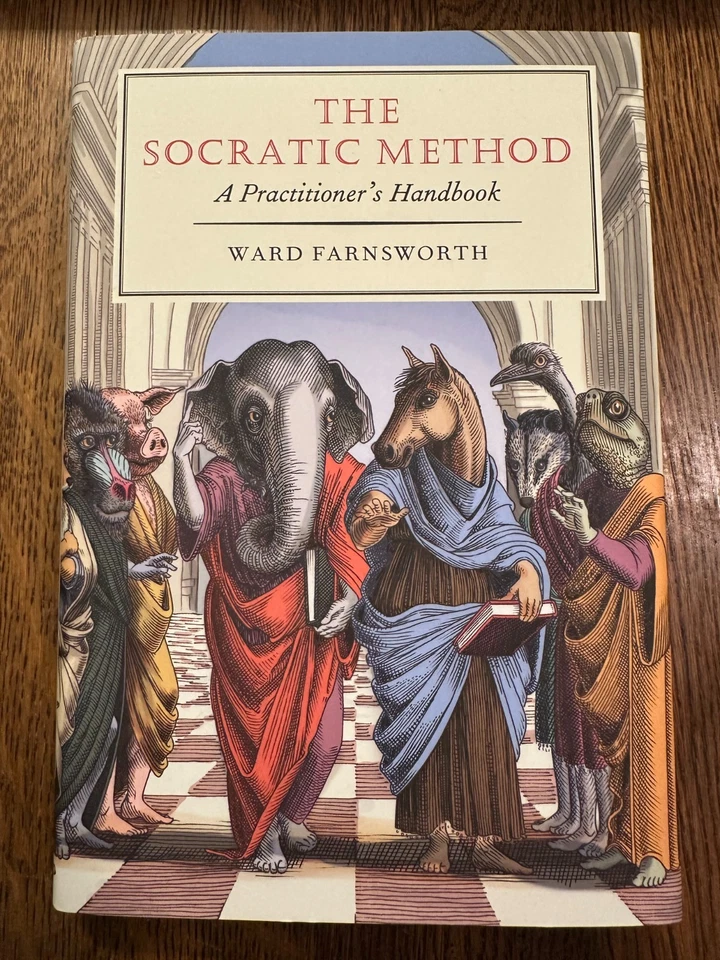 BRAND NEW The Socratic Method by Ward Farnsworth 2021 HC/DJ PHILOSOPHY PLATO - Image 1 of 4