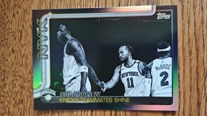 Big Apple Knicks Brunson 274 2025 Topps Blackout Black Friday Target - Picture 1 of 1