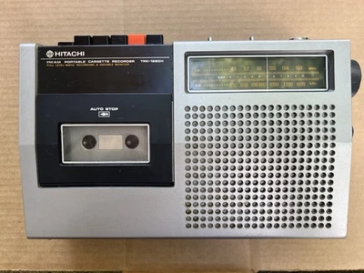 🇺🇸Grabadora de casete portátil Hitachi TRK-1220H FM AM con cable🇺🇸 Foto 1 de 4
