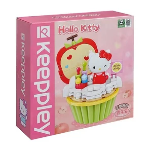 Sanrio Keeppley - Hello Kitty Muffin Blocks Figurine Original Anime Manga New - Picture 1 of 4