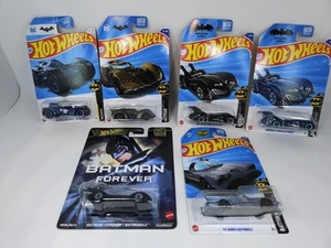 Hot Wheels Premium Pop Culture Mattel Movie Batman Forever Batmobile Metal/Metal - Picture 1 of 23