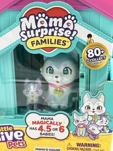Casetta per cani Husky nuova con scatola sigillata Little Live Pets Mamma Sorpresa Famiglie - Foto 1 di 8