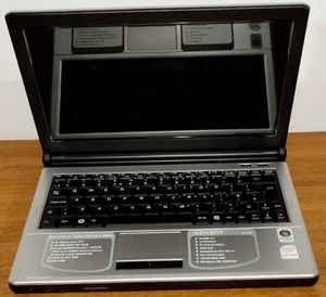 Advent 8112 Vintage Laptop - Core2Duo - 120gb HD - 2gb Ram - Win7 - WiFi - Picture 1 of 16
