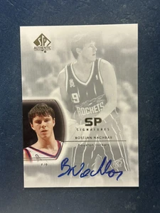 2003-04 SP Authentic Signatures Bostjan Nachbar Autograph Rockets - Bild 1 von 2