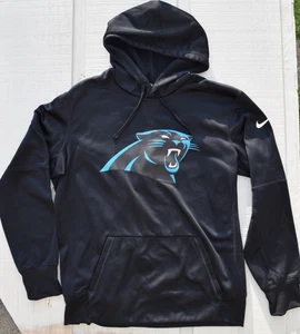 Carolina Panthers Hoodie Nike Dri Fit NFL Sweatshirt Mens Large - Picture 1 of 15