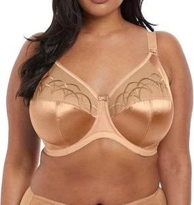 44G (UK) 44i (US) NEU Elomi Cate Comfort Support & Elegance Bügel BH, Hazel - Bild 1 von 5
