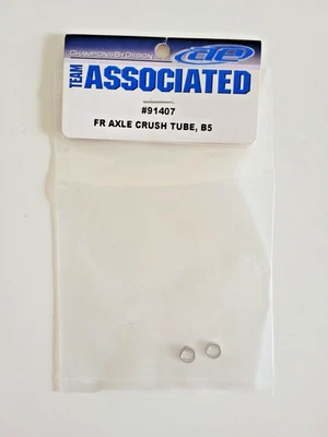 Team Associated #91407 Front Axle Crush Tube Fits RC10/B5/B5M/SC5M/T5M New - Image 1 of 4