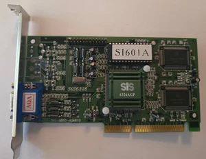 SiS 6326 AGP Video Card AGP 1.0 For DOS/95/98/ME - Picture 1 of 1