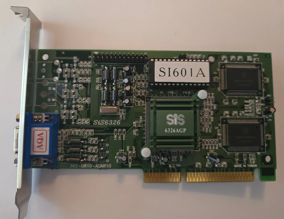 SiS 6326 AGP Video Card AGP 1.0 For DOS/95/98/ME - Image 1 of 1