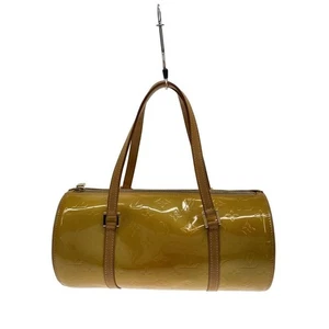Borsa a mano Louis Vuitton Monogram Vernis Bedford beige M91006 borsa portaoggetti in pelle - Foto 1 di 9