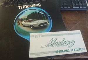 Mustang 1971 características operativas y libro promocional de concesionario - Imagen 1 de 5