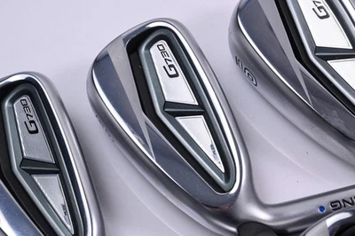 Left Hand Ping G730 Irons / 7-PW+GW+50+56 / Blue Dot / Senior Flex Alta Quick 35 - Image 1 of 4