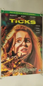 RARE 1993 Real PROMO Movie Poster - TICKS - NOT a Repro - Horror 40x27 - Bild 1 von 12