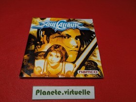 INSTRUCTIONS SOULCALIBUR DREAMCAST SEGA PAL EUR 🌟