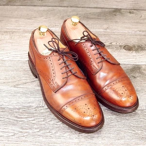 Allen Edmonds Lexington Blucher 7,5 D Kastanie * Fügen Sie 15 $ neue Zedernbäume hinzu - Bild 1 von 13