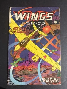 Wings Comics # 116, Jet Aces of Korea ( Fiction House 1952 ) - Picture 1 of 6