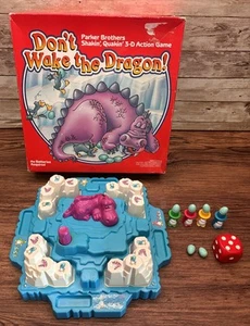 Vtg Parker Brothers Don't Wake the Dragon Board Game 1986 Working 100% Complete - Picture 1 of 6