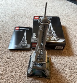 LEGO Architecture The Eiffel Tower 21019 - Retired W/ Box & Instructions