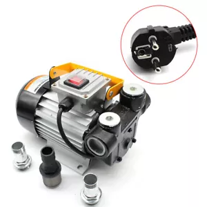 Selbstansaugend Dieselpumpe Kraftstoffpumpe Heiz?lpumpe Fasspumpe 220V 60 L/min - Bild 1 von 24