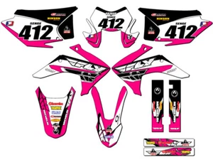 2015-2020 (with Headlight) CRF 230 F 13 FLY Pink Senge Graphics Kit Compatibl... - Picture 1 of 10