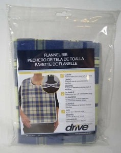 NEU Drive medizinische Flanell-Latzhose für Erwachsene RTL9103, 27,5" x 16,5"  - Bild 1 von 6