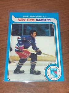 1979-80 Topps Phil Esposito New York Rangers #220 Near Mint Card - Picture 1 of 4