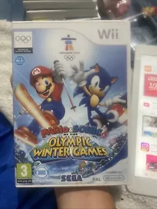 Mario & Sonic At The Olympic Winter Games Wii Nintendo Sega 2010 Vancouver Video - Picture 1 of 4