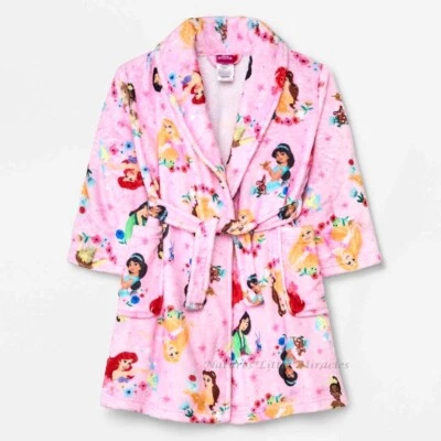 Disney Princesa Bata Niñas Talla 6 7 8 Albornoz Pijama Traje de Baño Cubrir NUEVO CON ETIQUETAS NUEVO Foto 1 de 3