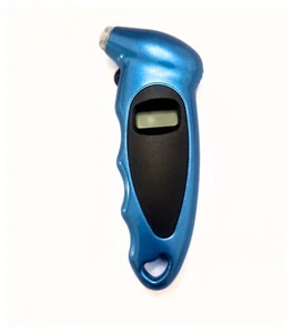 Digital LCD Display Tire Pressure Gauge with Backlight (Light Blue) - Picture 1 of 14