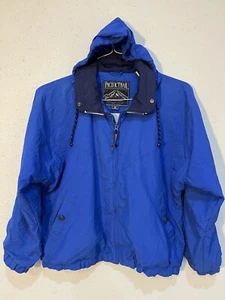 Chaqueta De Colección Pacific Trail Nylon Azul Talla S Invierno Exterior Con Capucha Talla Grande - Imagen 1 de 10