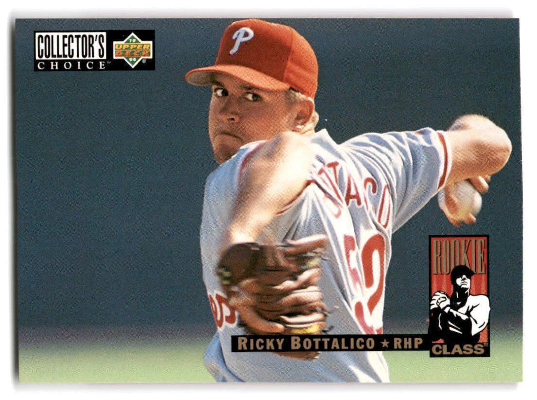 Ricky Bottalico 1994 Collector's Choice #653 Philadelphia Phillies Rookie RC