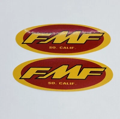 FMF Racing Sticker Vinyl Decal Car Window Wall Bumper 4.75” Motorcycle Art 00 - Image 1 of 4